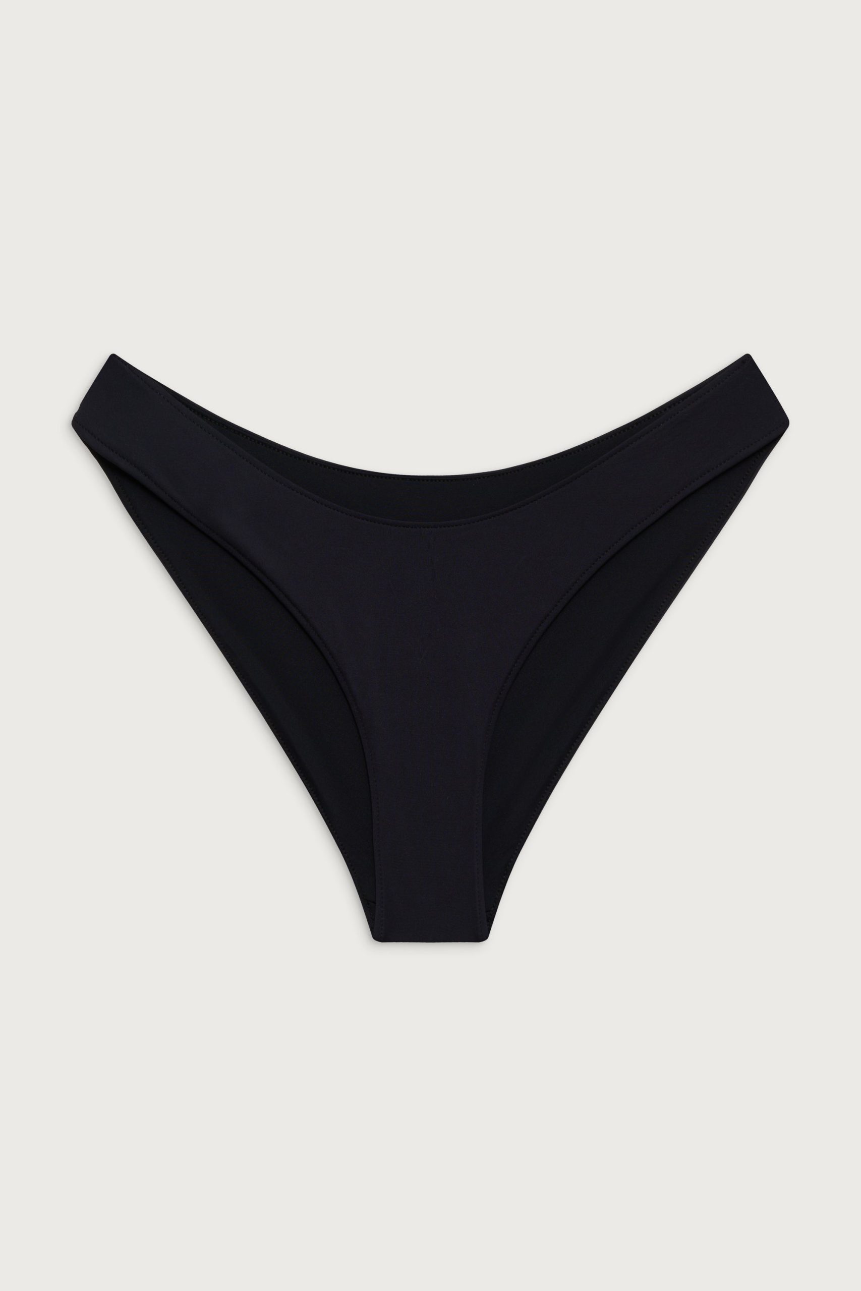 Catalina Full Coverage Bikini Bottom - Black - Image 3