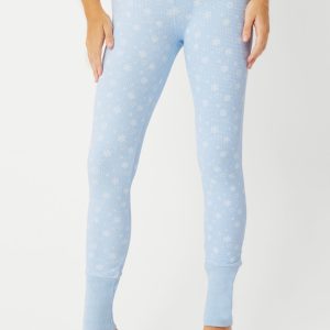 Noelle Waffle Legging - Flurries
