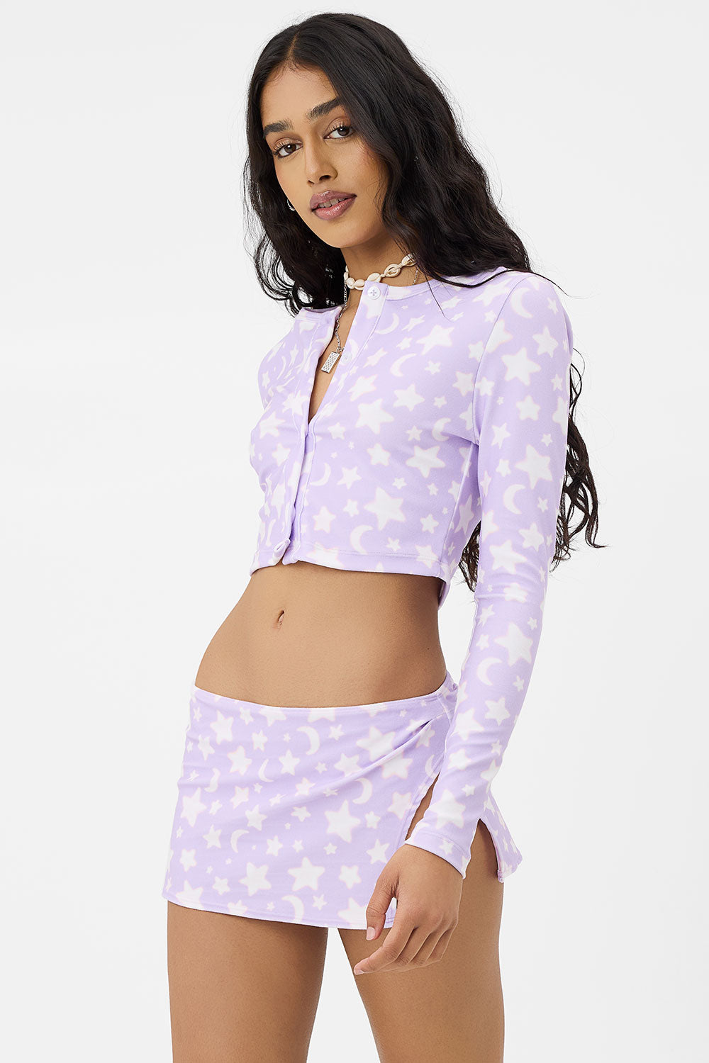 Cheri Terry Cardigan Sweater - Luna - Image 3