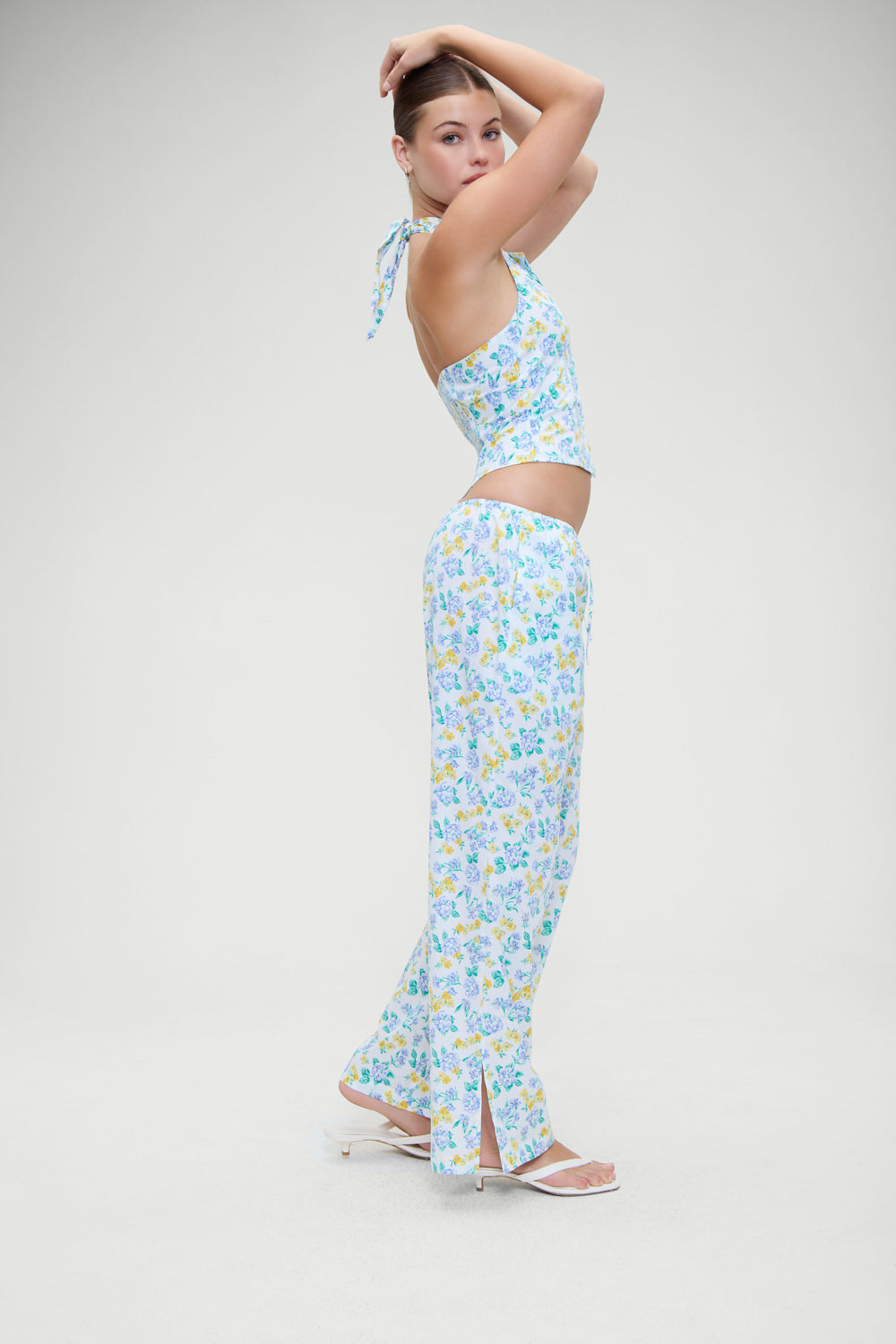 Cottage Halter Top - Coastal Floral - Image 4