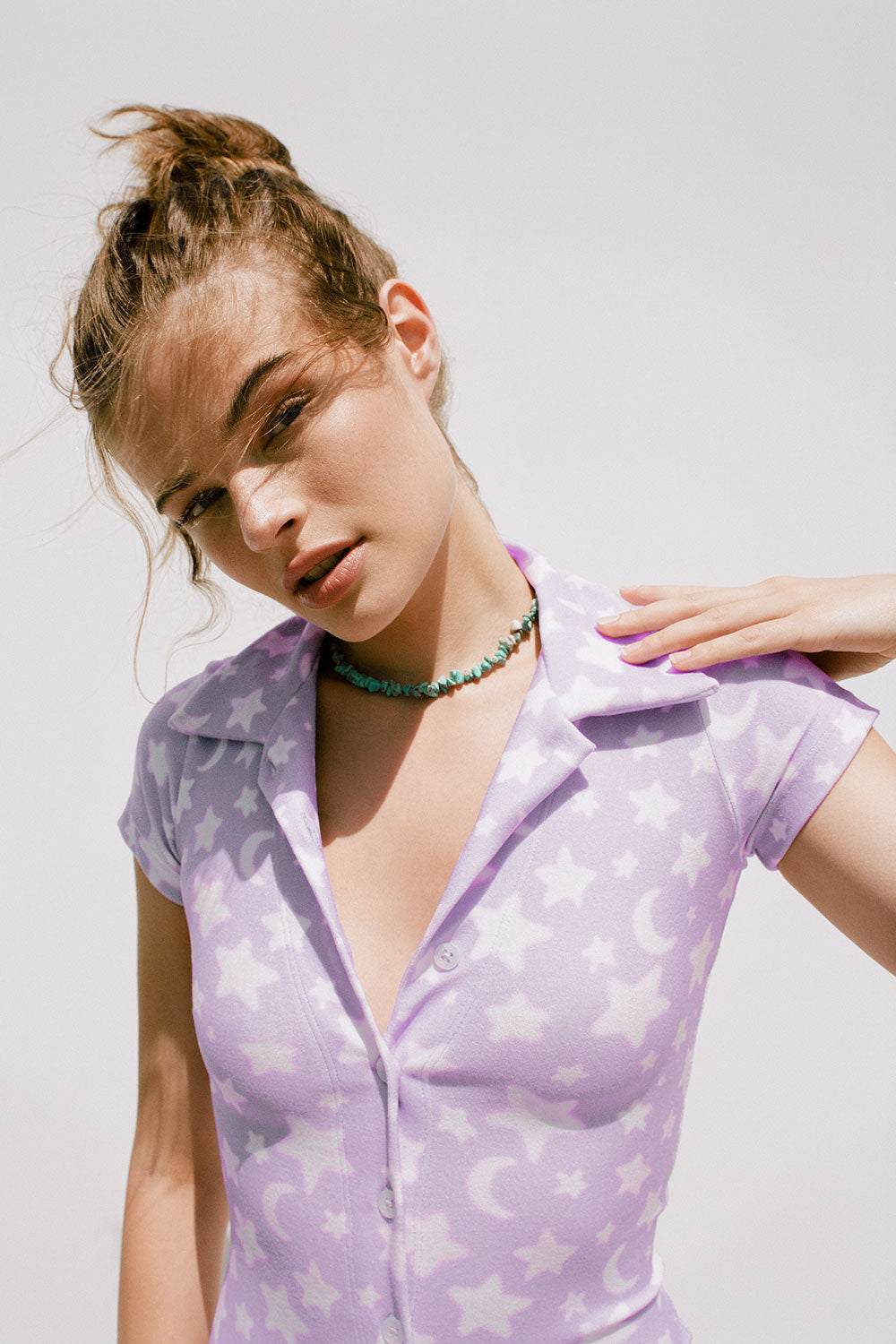 Rose Terry Romper - Luna - Image 2