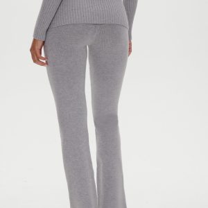 Aimee Knit Pants - Rain Cloud