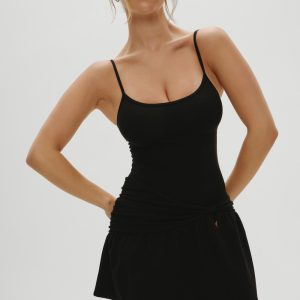 Alia Mini Dress - Black