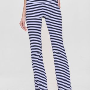 Bambi Striped Flare Pants - Silhouette Stripe