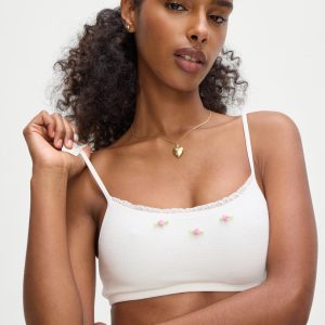 Bay View Bikini Top - White