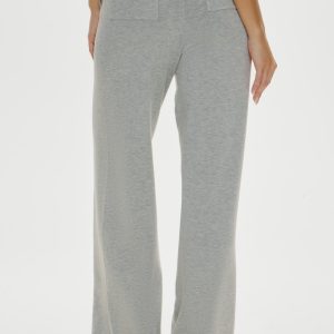 Breeze Low Rise Knit Pants - Mochi
