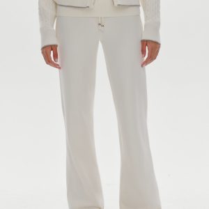 Dawson Knit Fold Over Pants - Honeymoon