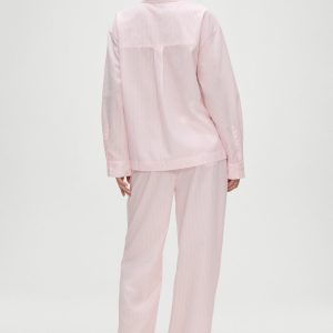 Easy Striped Sleep Pants - Pink Stripe