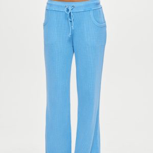 Emma Thermal Low Rise Pants - Lullaby Sky