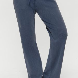 Emma Thermal Pant - Shadow Blue