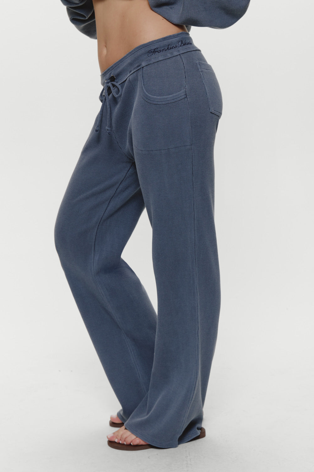 Emma Thermal Pant - Shadow Blue - Image 7