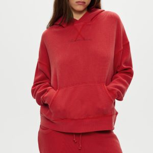 Haven Thermal Hoodie - Strawberry Red