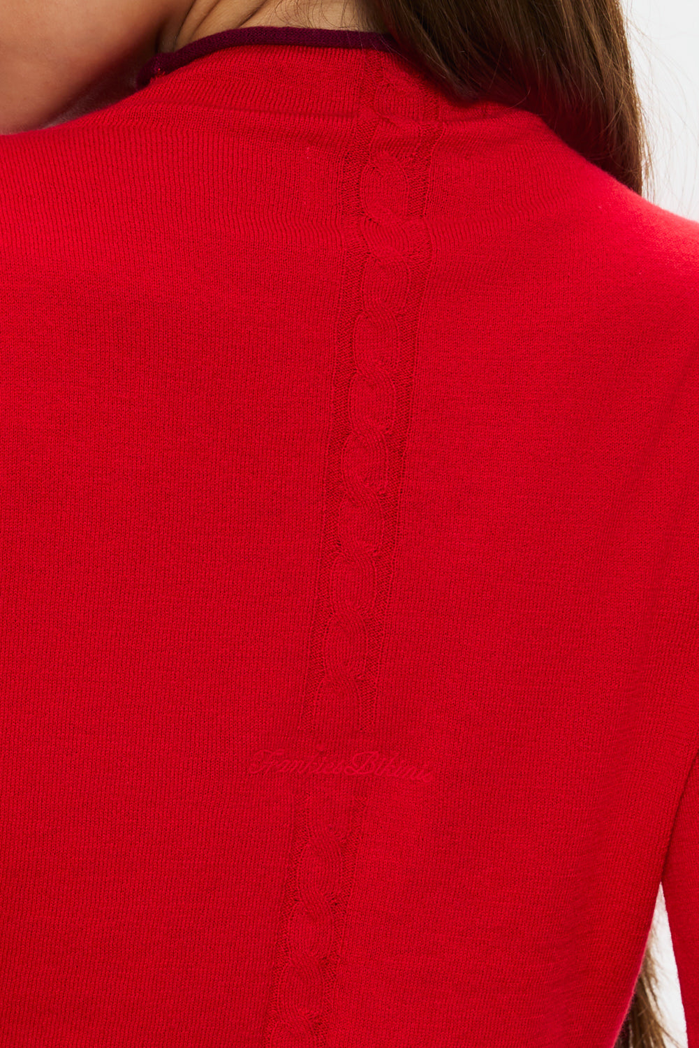 Leo Knit Button Up Cardigan - Ember - Image 5
