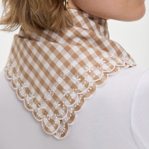 x BELLA HADID Little Miss Head Scarf - Rodeo Gingham