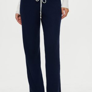 Lochlin Knit Pants - Deep Sea