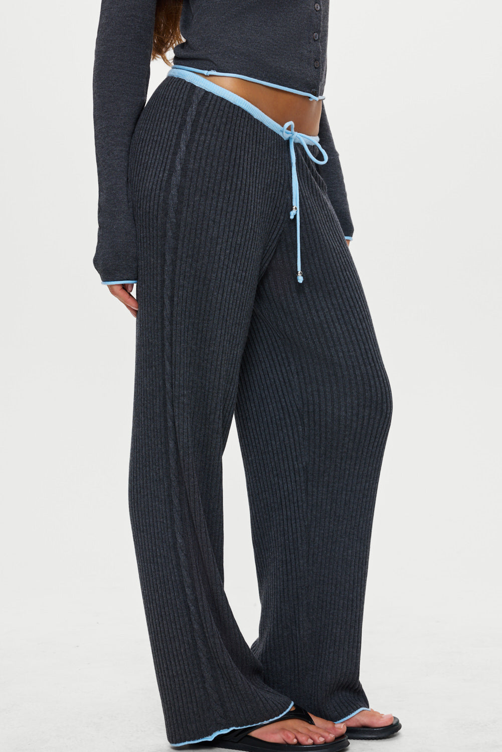 Lochlin Knit Pants - Stone - Image 5