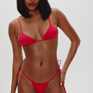 Lumia Triangle Bikini Top - True Red