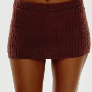 Marialla Mini Skort - Brown Sugar