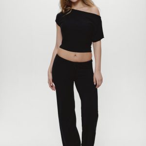 Mellow Knit Pants - Black