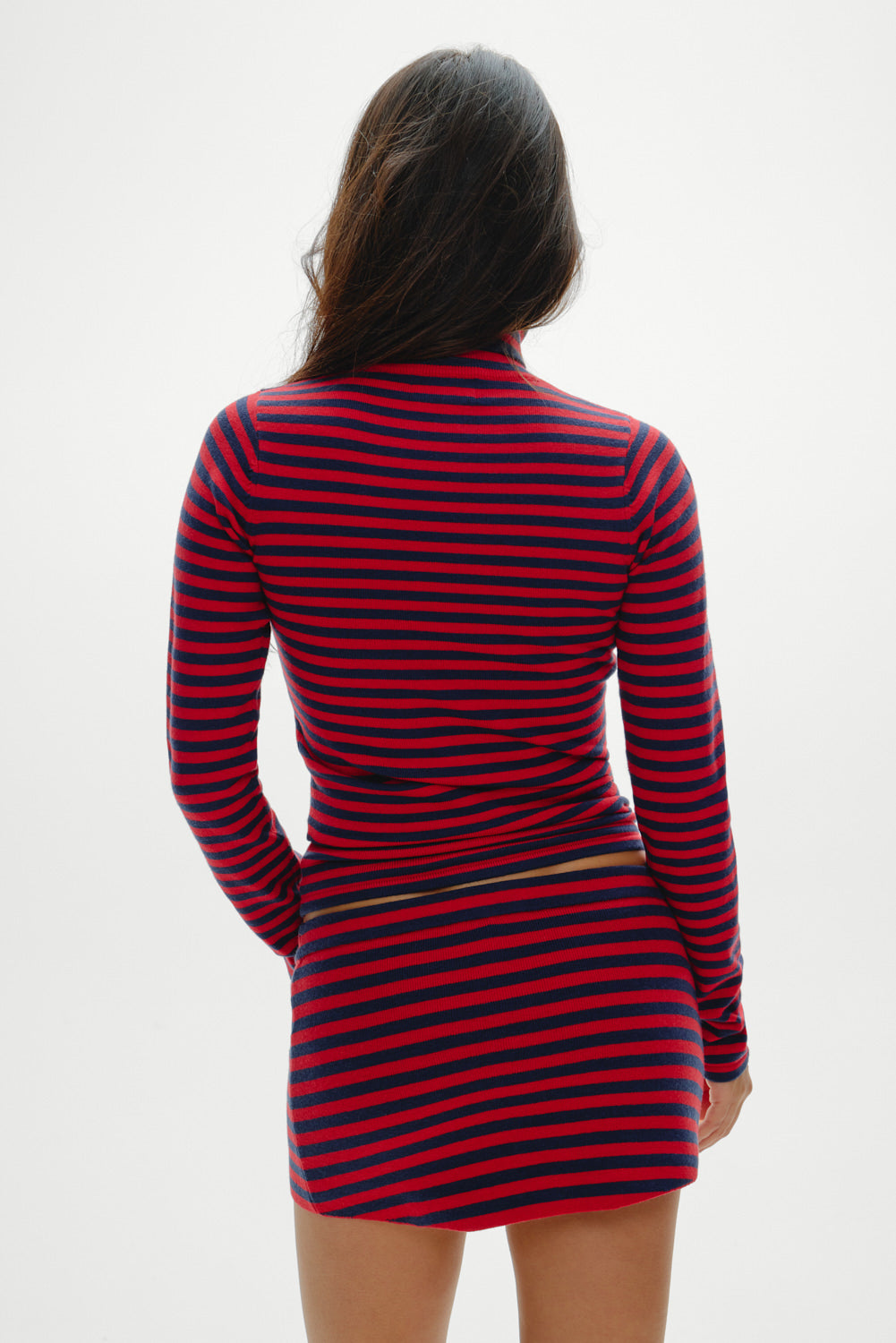Milo Knit Turtleneck Sweater - Sunday Stripe - Image 5