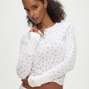 Nate Long Sleeve Thermal Shirt - Picnic Blanket