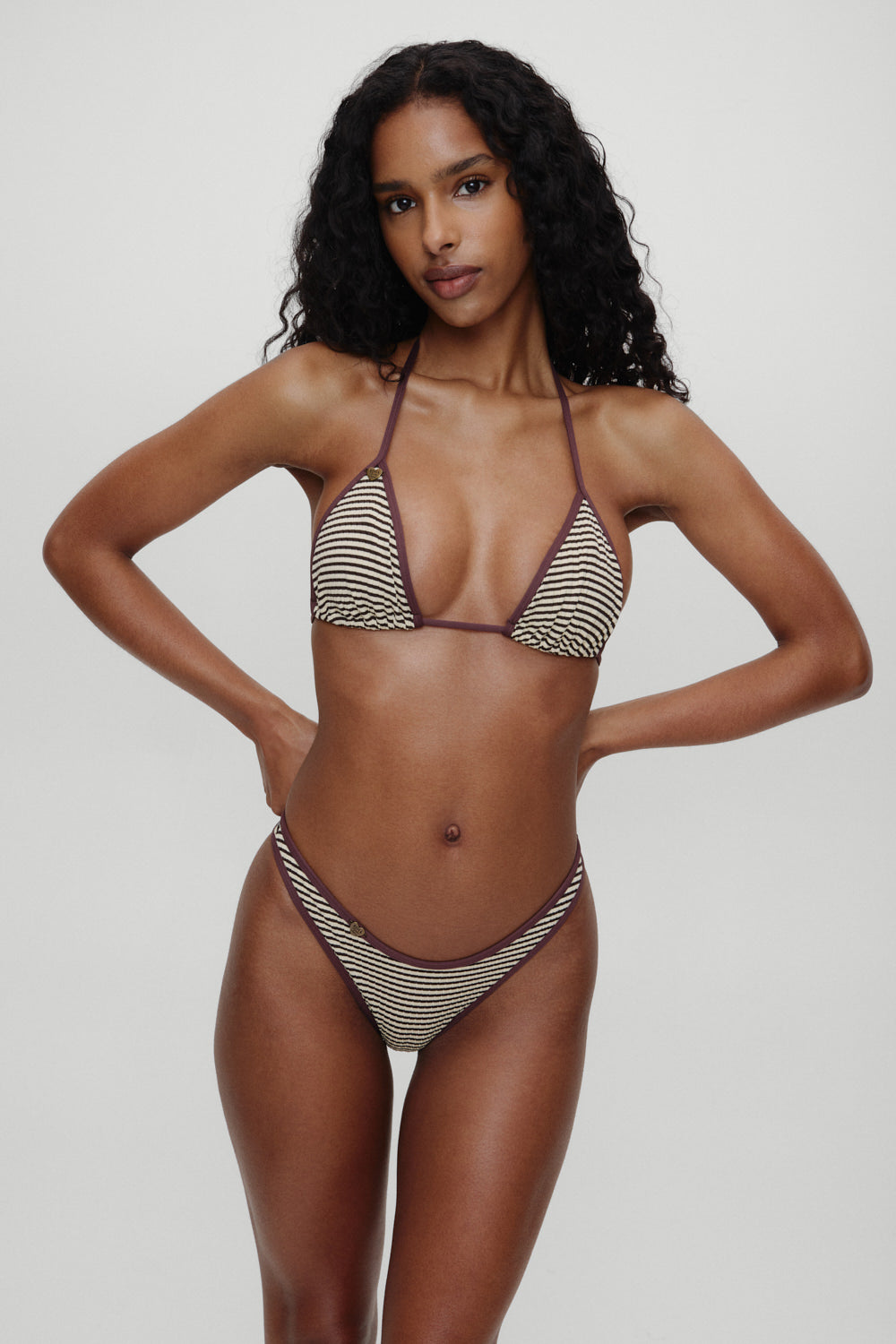 x BELLA HADID Nick Triangle Bikini Top - Lasso - Image 6