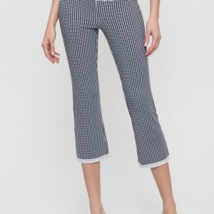 Nikki Gingham Capri Pants - Midnight Wishes