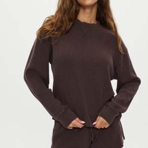 Noah Thermal Long Sleeve Shirt - Walnut