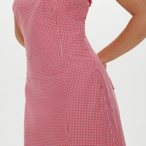 Poppy Strapless Cotton Mini Dress - Picnic Basket