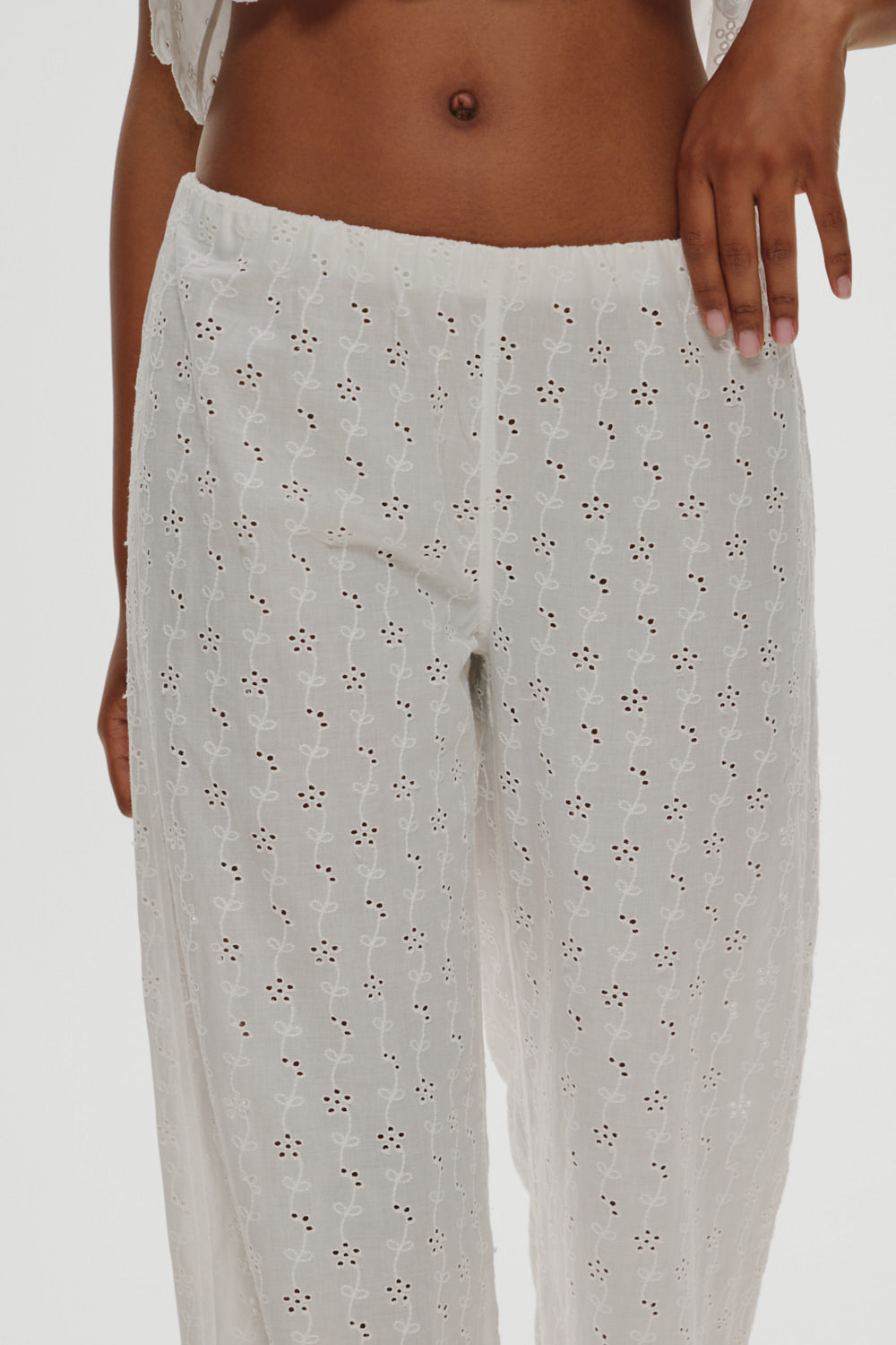 Princess Eyelet Pants - Daisy Eyelet - Image 4