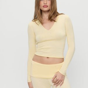 Sloane Knit Hoodie - Buttercream