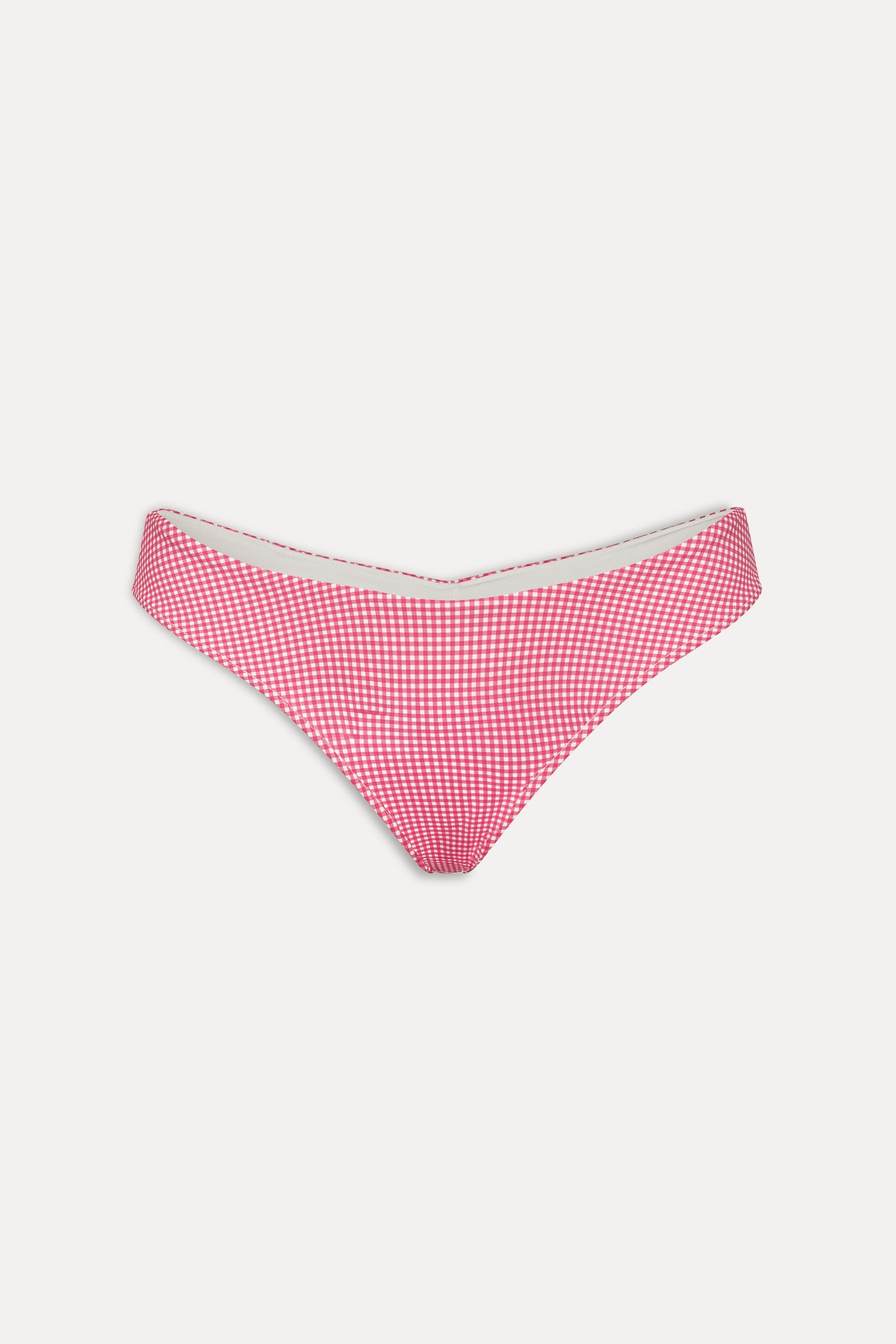 Katarina Cheeky Bikini Bottom - Ladybug Gingham - Image 3