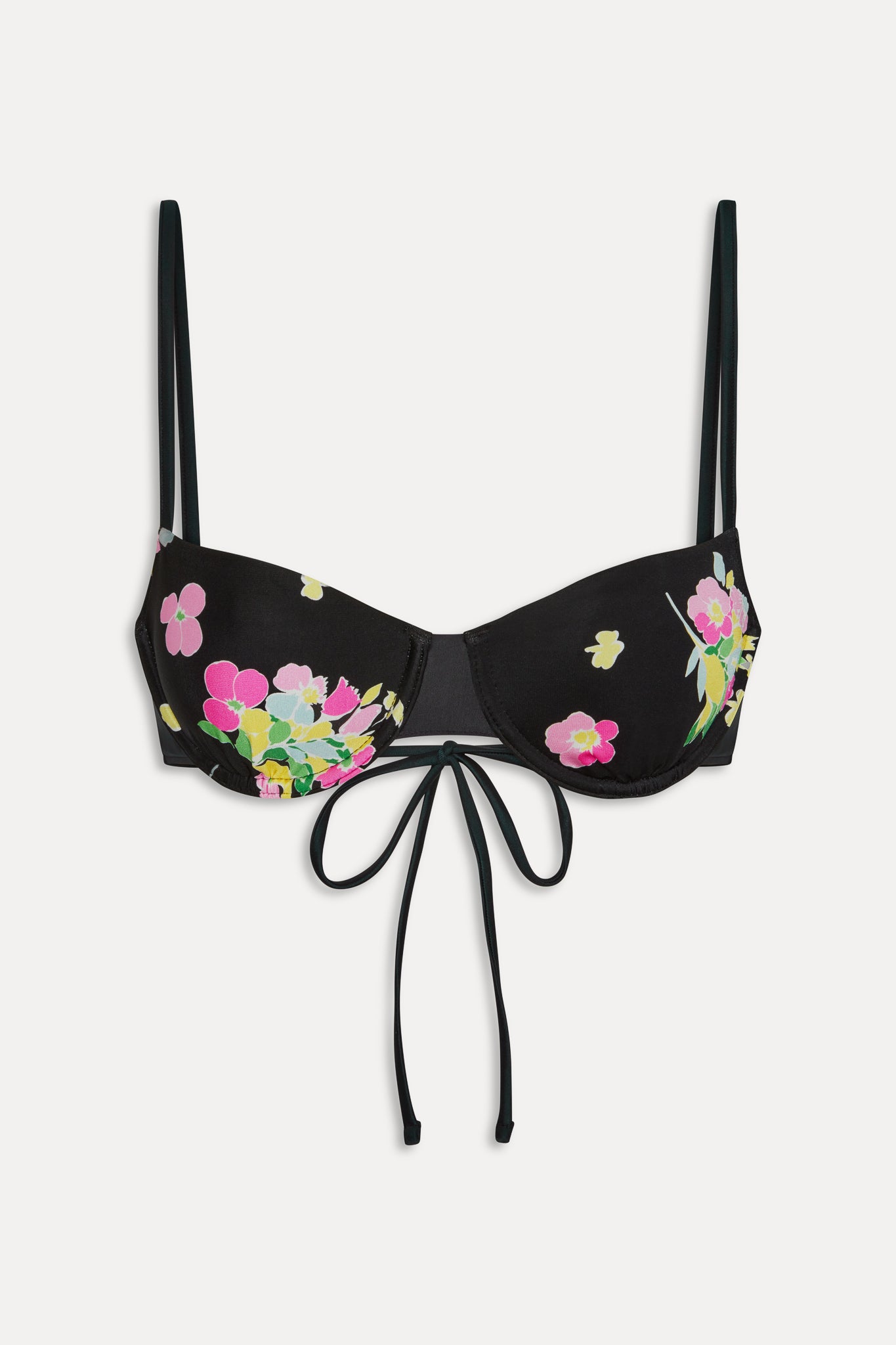 Morning Underwire Bikini Top - Midnight Blossom - Image 3