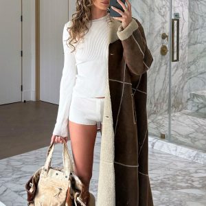 Riley Knit Sweater - White